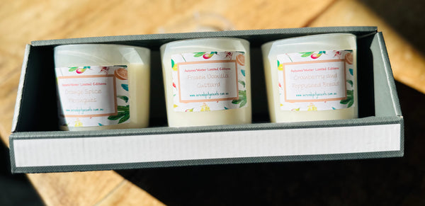 Autumn/Winter Limited Editions Candles 3 pack