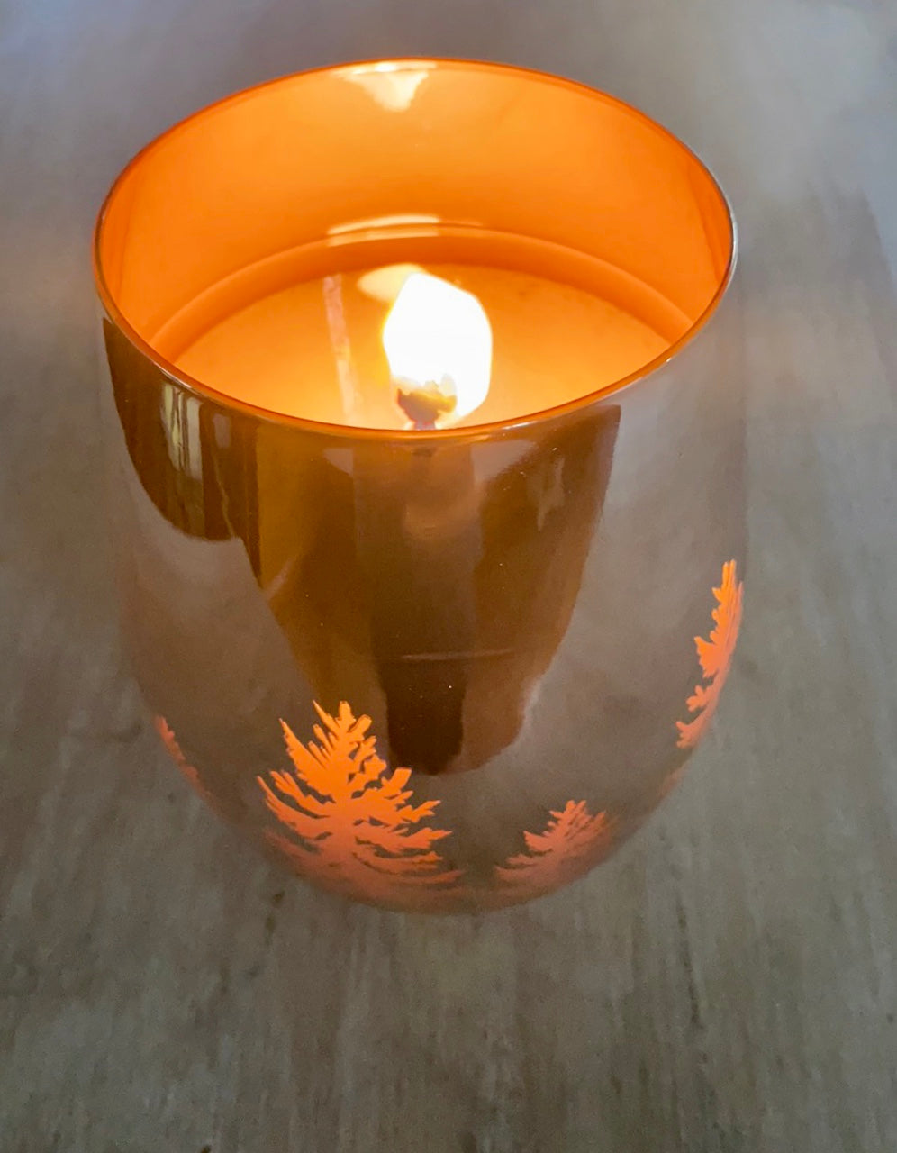 Our Christmas Tree Renee candles are back. this year they are Gold with red Christmas Trees and Green with Gold Christmas Trees