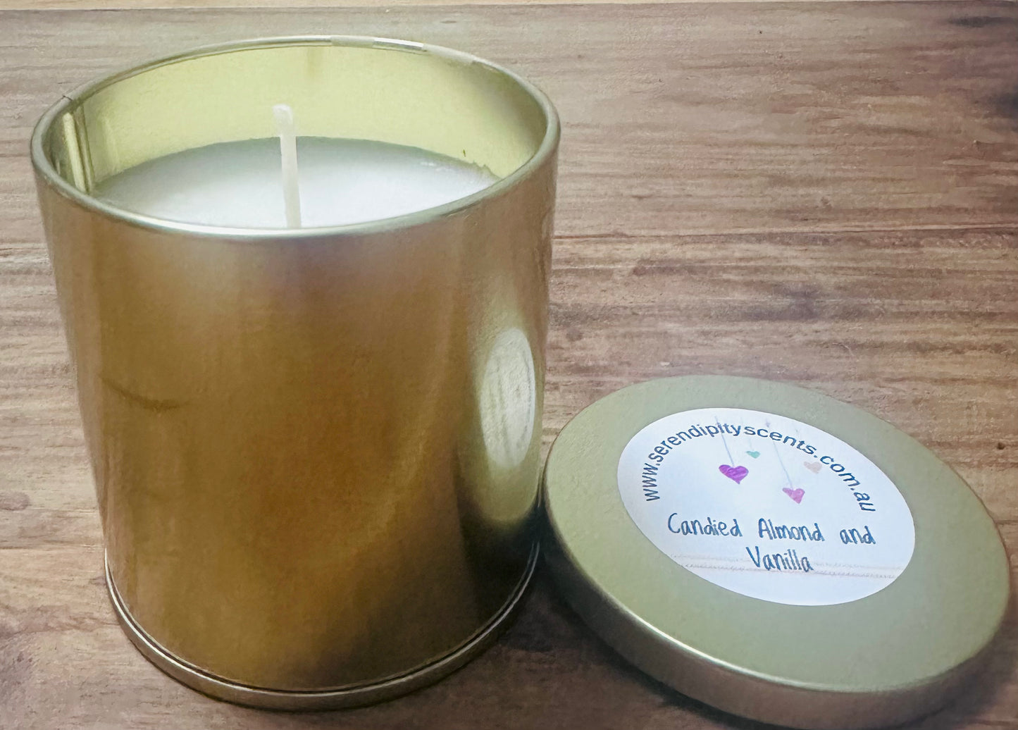 Small gold tin 100g