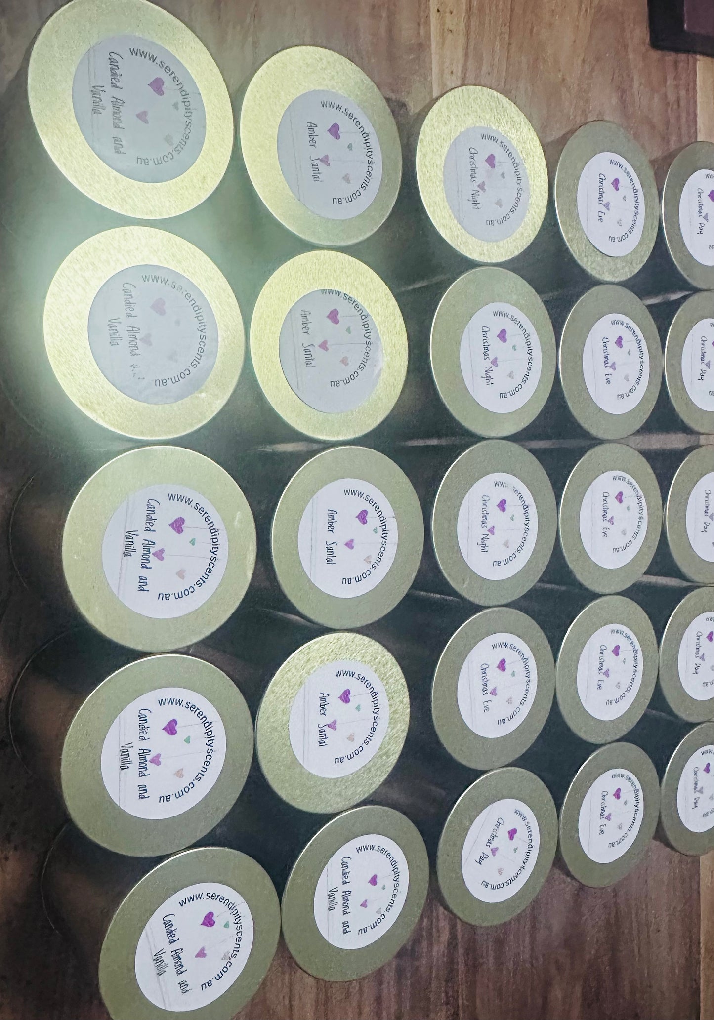 Small gold tin 100g