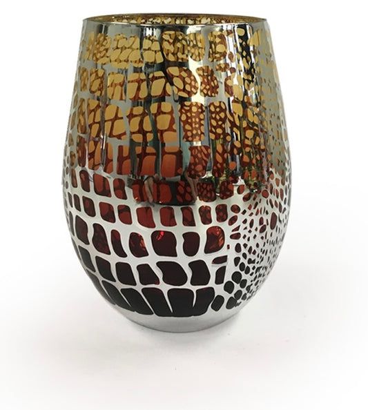 Crocodile Red Candle