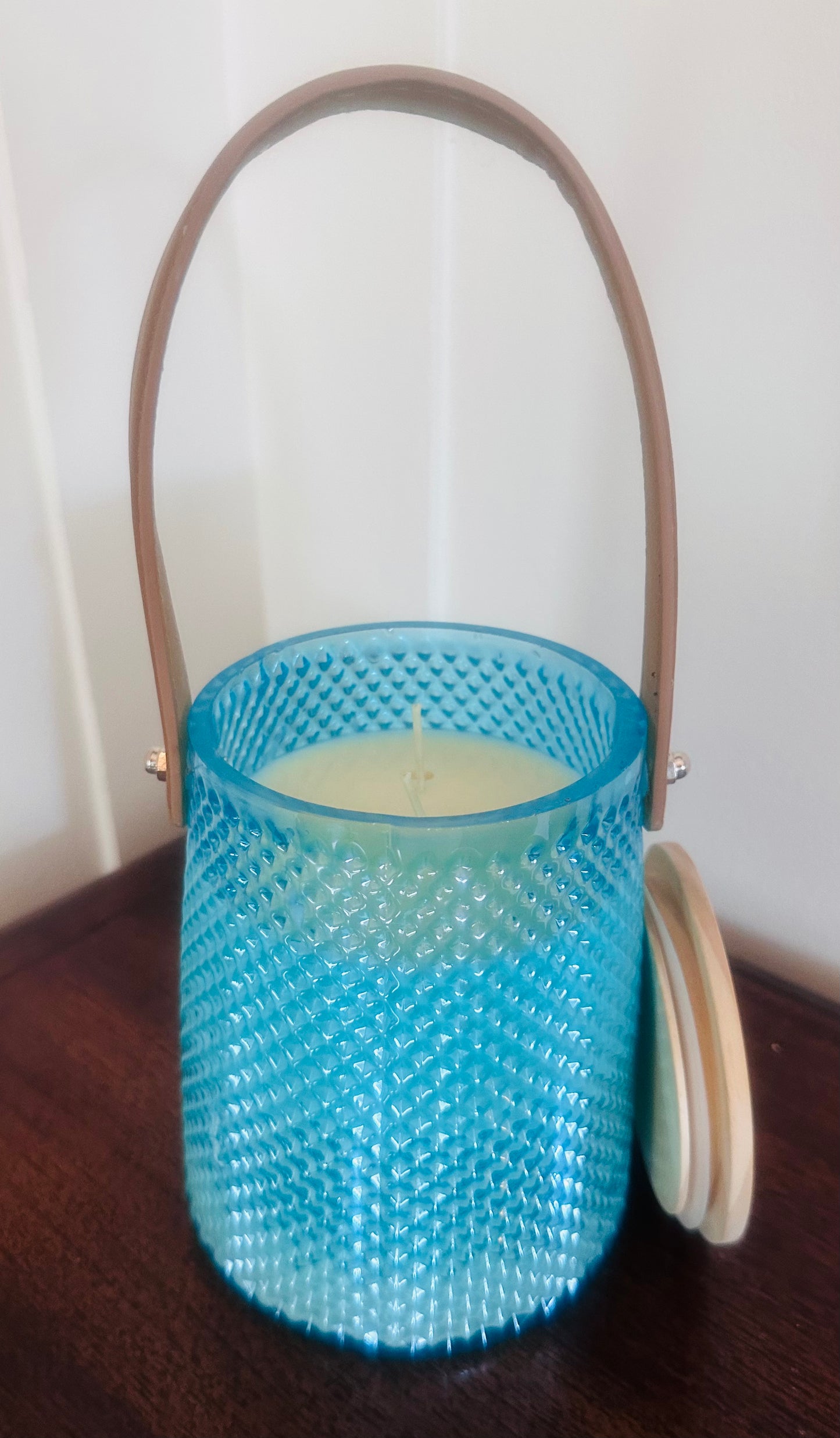 Hanging Lantern Soy Candles 1kg 15cm tall